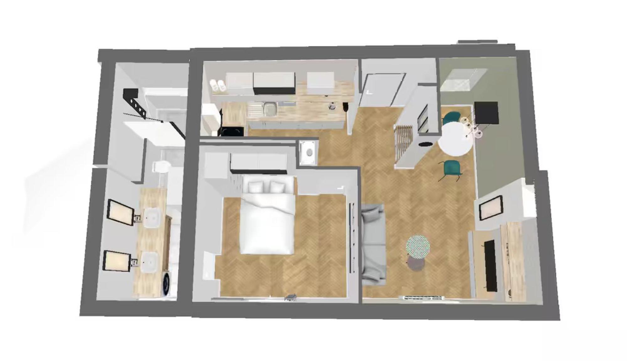 Appartchic - Appartement Standing - Plein Centre & Parking Prive Créon Exterior photo