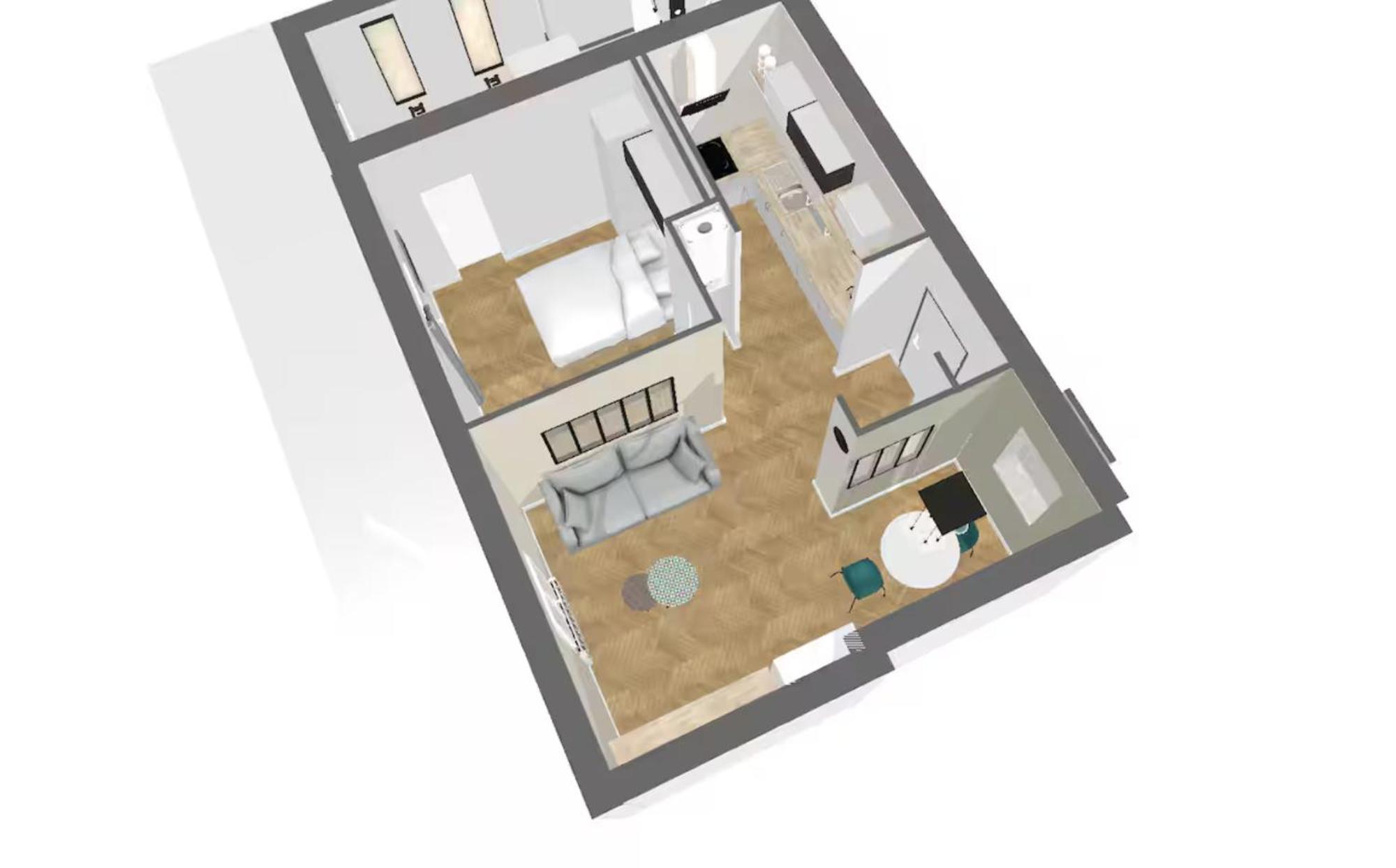 Appartchic - Appartement Standing - Plein Centre & Parking Prive Créon Exterior photo